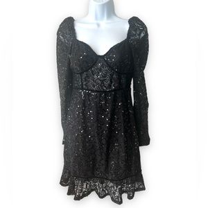 Lovers+friends sequin dress